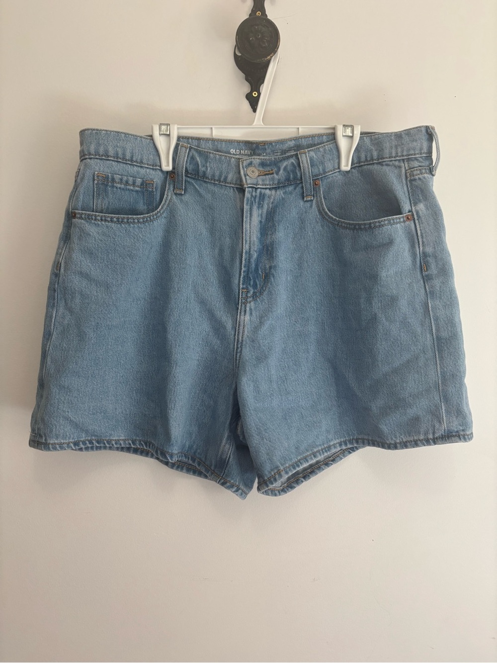 Old Navy Light Wash Denim High-Rise Shorts